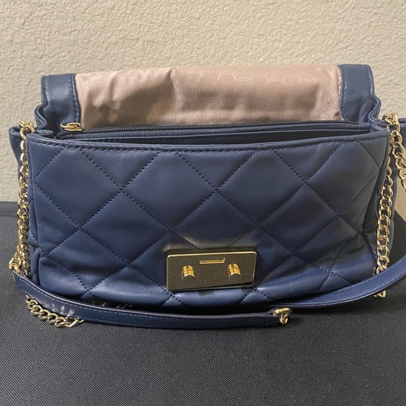 Navy Blue Michael Kors Shoulder Bag - Picture 5 of 9